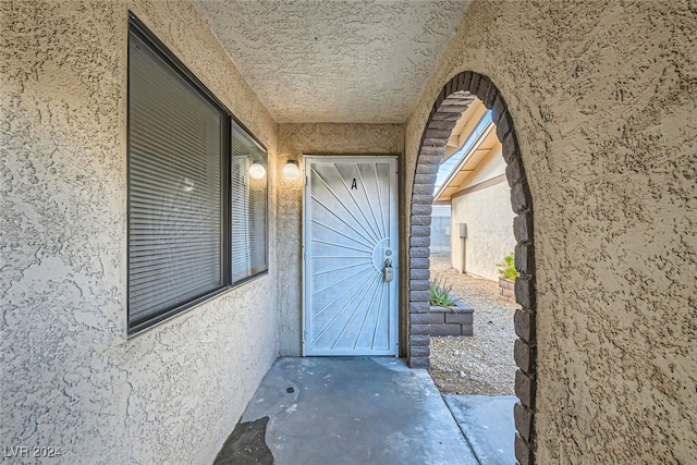 view of property entrance