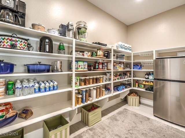 view of pantry