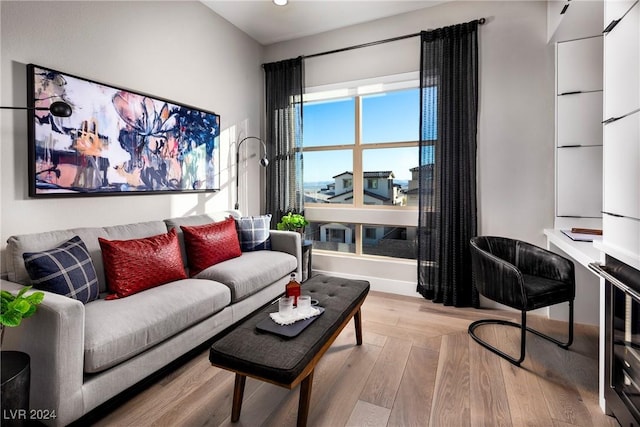 639 Spotted Falcon St, Las Vegas, NV 89138 - living area with light wood-type flooring and recessed lighting