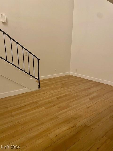 interior space featuring light hardwood / wood-style flooring