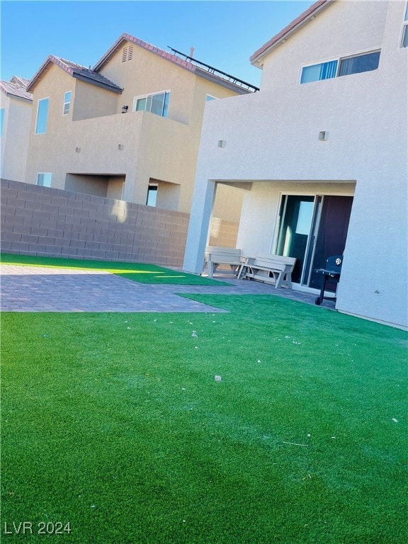 exterior space with a patio area