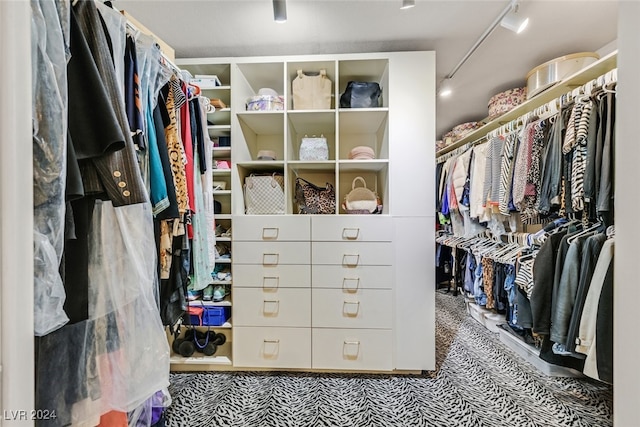 3111 Bel Air Dr Unit 25A, Las Vegas, NV 89109 - spacious closet with carpet flooring