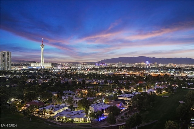 3111 Bel Air Dr Unit 25A, Las Vegas, NV 89109 - view of city featuring mountains