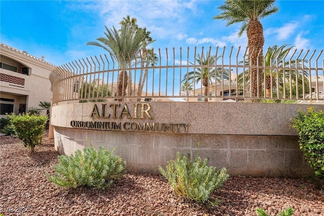 7400 W Flamingo Rd Unit 2013, Las Vegas, NV 89147 - view of community sign