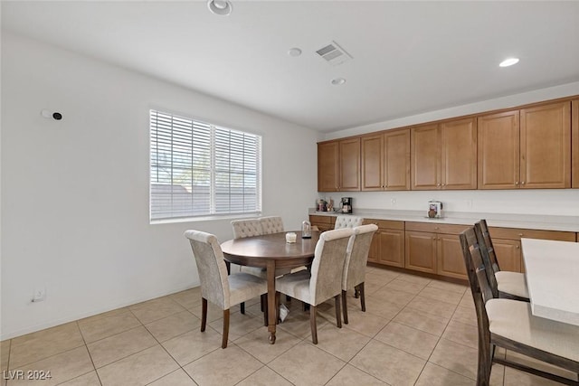 6370 Ava Ridge Ave, Las Vegas, NV 89141 - dining room featuring light tile patterned floors and recessed lighting