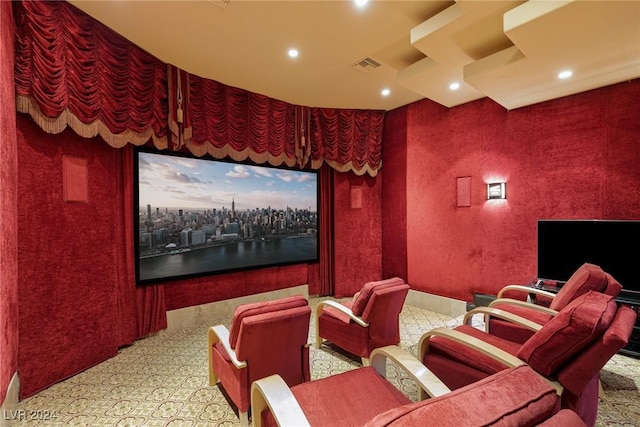 view of cinema room