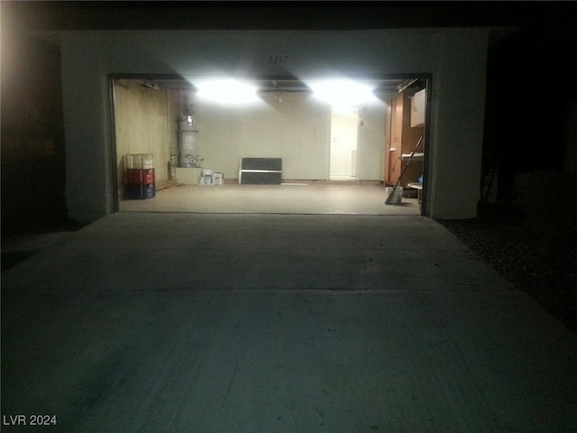 view of basement