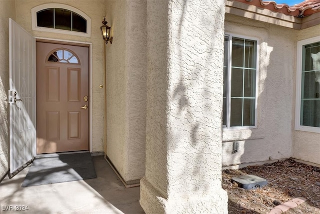 view of entrance to property