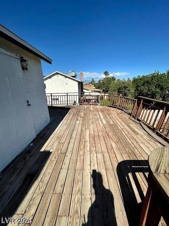 view of deck