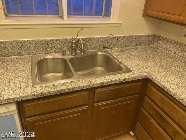 room details featuring dishwasher and sink