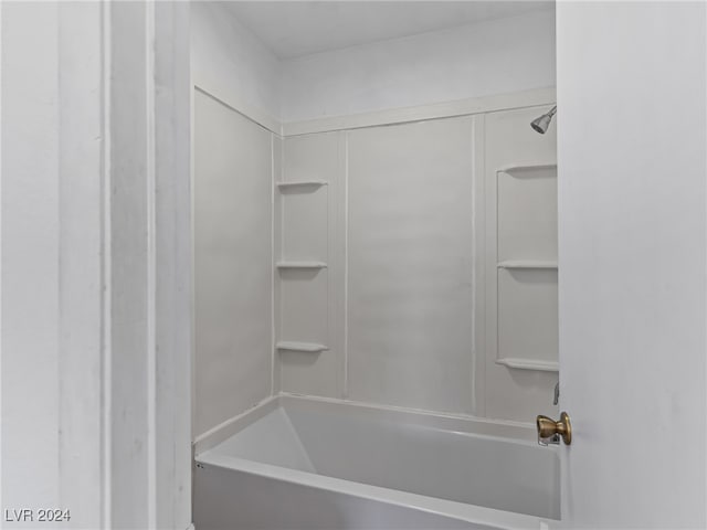 bathroom with shower / bathing tub combination