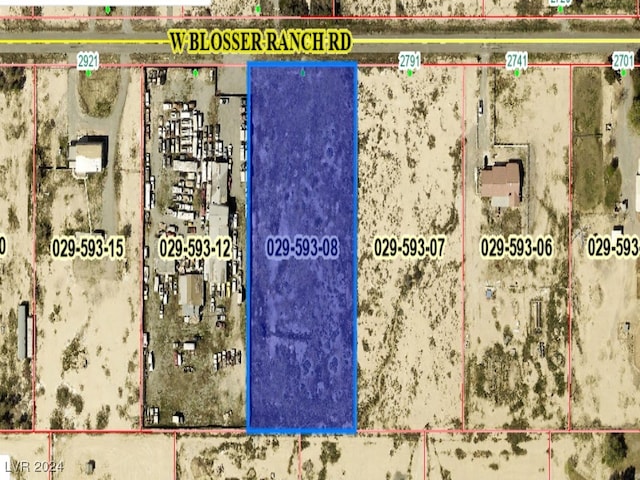 2831 W Blosser Ranch Rd, Pahrump NV, 89060 land for sale