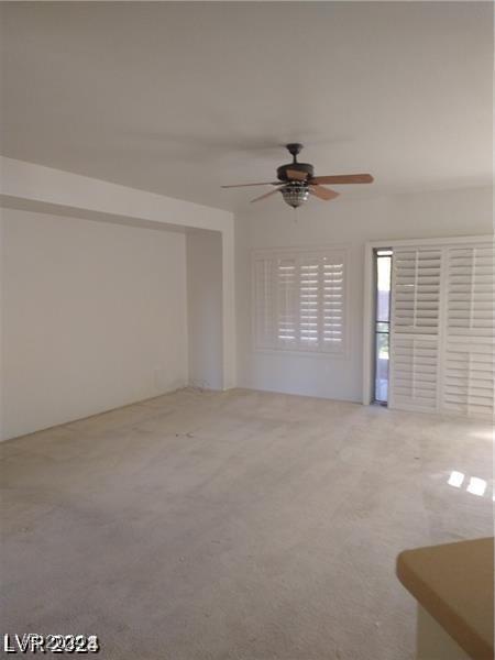 1652 Black Fox Canyon Rd, Henderson, NV 89052 - unfurnished room featuring ceiling fan and carpet