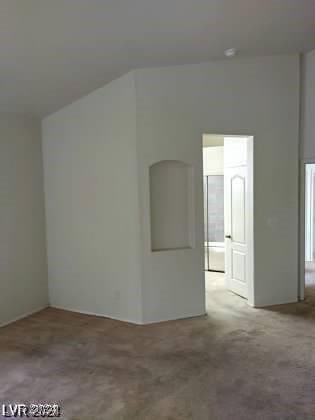 empty room with carpet flooring