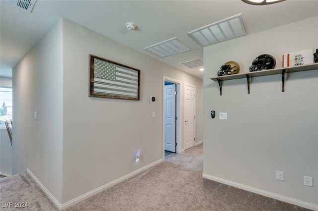 4323 Creekside Cavern Ave, North Las Vegas, NV 89084 - hall featuring carpet floors and baseboards