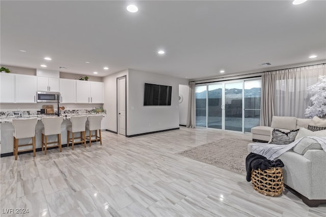 view of living room