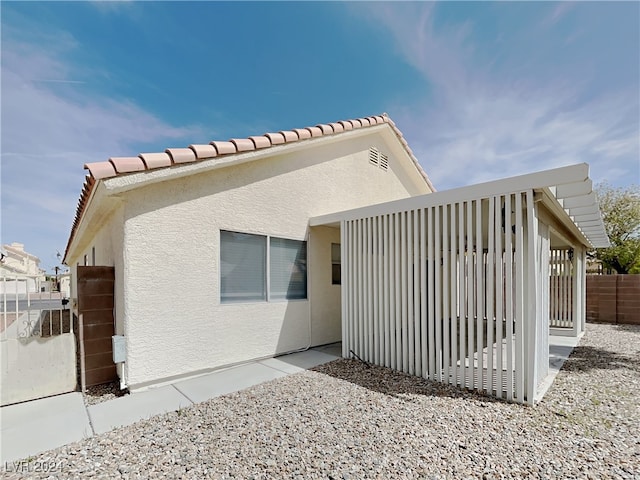 view of rear view of house