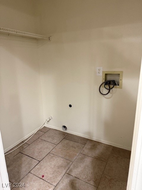 laundry area featuring hookup for a gas dryer, hookup for a washing machine, and hookup for an electric dryer