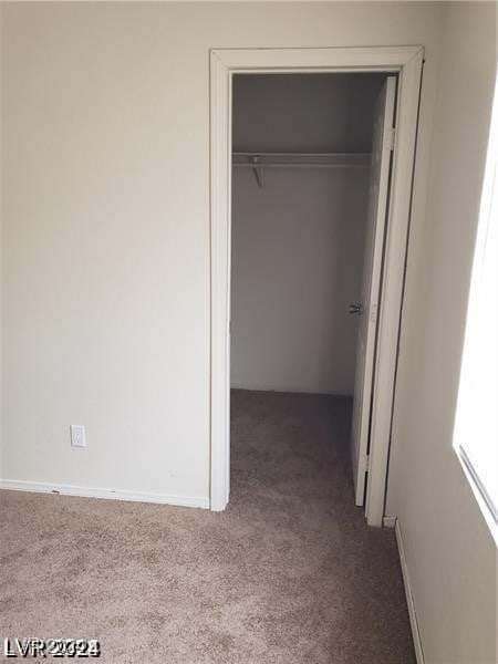 view of closet