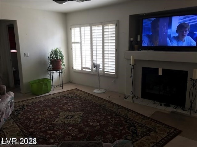 view of living room