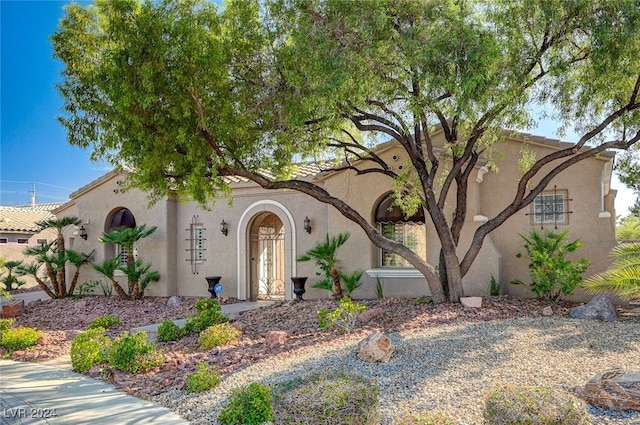 view of mediterranean / spanish home