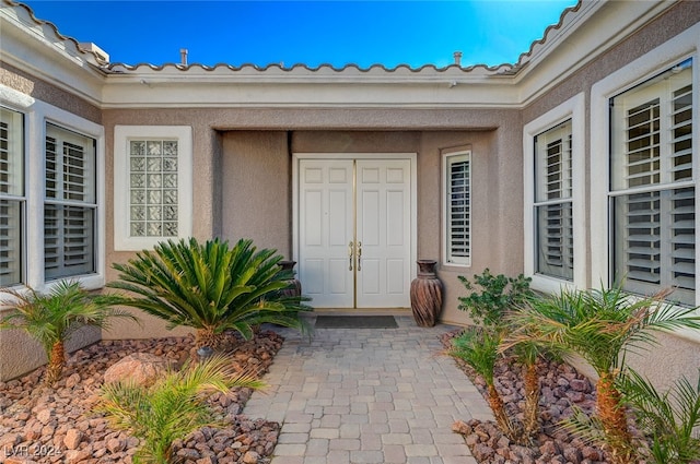 view of entrance to property