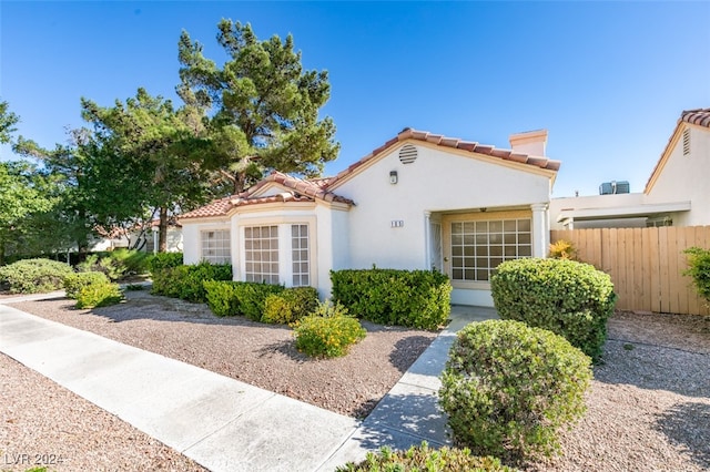 view of mediterranean / spanish home