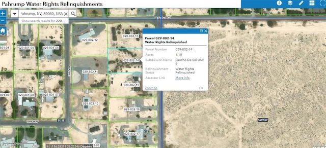 2200 N Linda St, Pahrump NV, 89060 land for sale