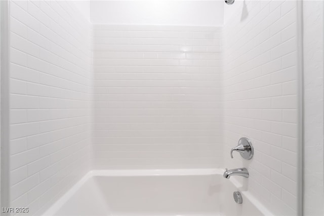 bathroom featuring tub / shower combination