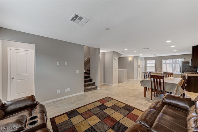 view of living room