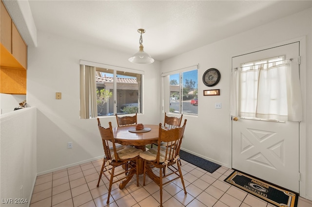 2259 Rugged Mesa Dr, Laughlin, NV 89029 - dining area with light tile patterned floors
