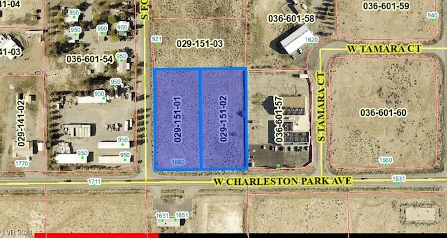 1640 W Charleston Park Ave, Pahrump NV, 89048 land for sale