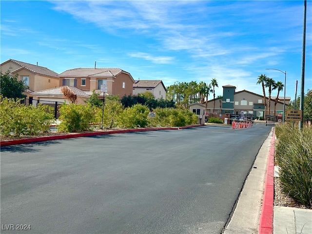 view of road