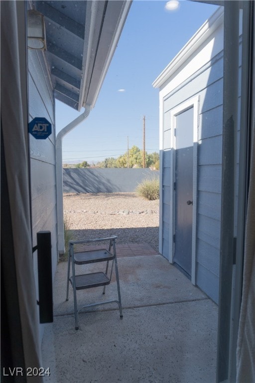 view of patio