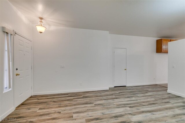 6214 Osaka Pearl St, North Las Vegas, NV 89031 - entryway featuring light wood-style flooring