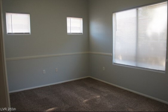 empty room featuring carpet floors