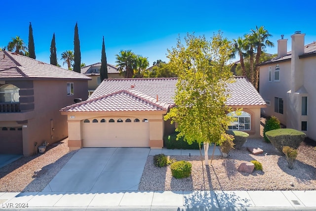 view of mediterranean / spanish house