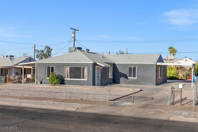 view of ranch-style house