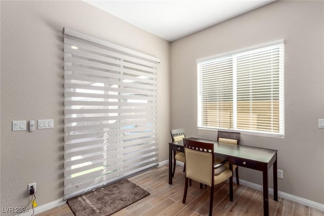 10254 Baronia St, Las Vegas, NV 89141 - office featuring wood finished floors and baseboards