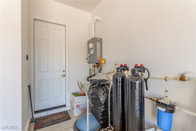 utilities with tankless water heater