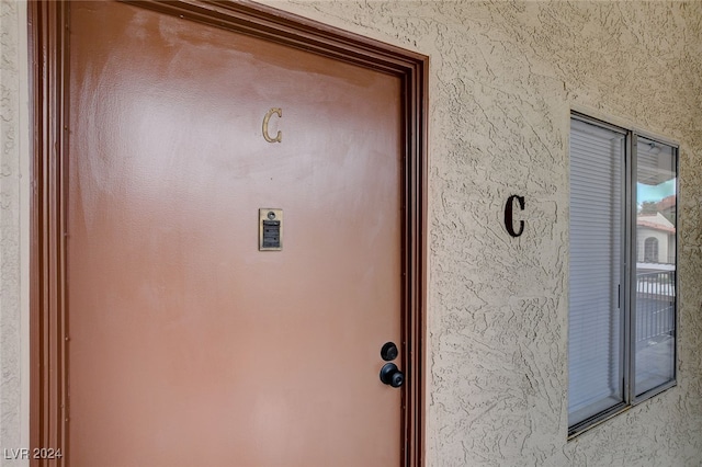 view of entrance to property