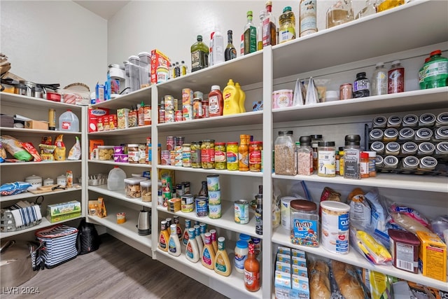 view of pantry