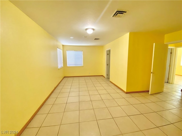 view of tiled spare room