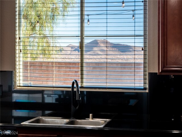 interior details with sink