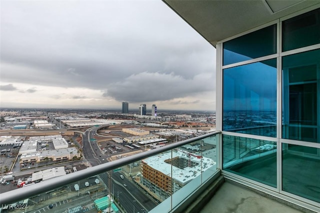 4525 Dean Martin Dr Unit 2704, Las Vegas, NV 89103 - balcony featuring a view of city
