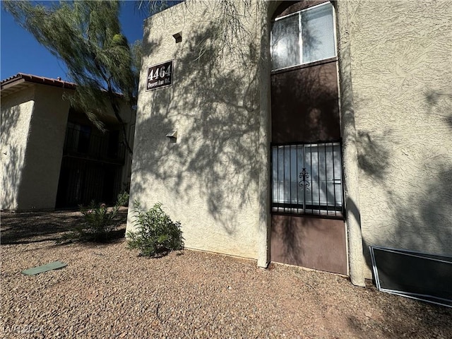 4464 W Desert Inn Rd Unit A, Las Vegas, NV 89102 - view of side of home with stucco siding