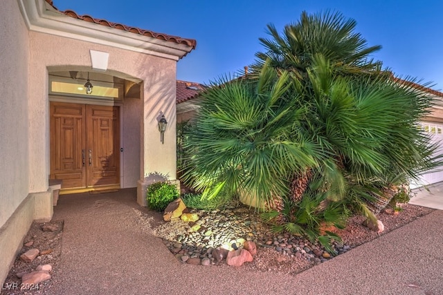 view of property entrance