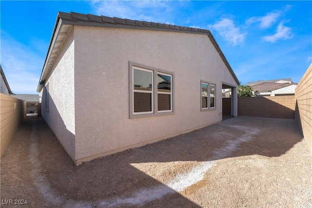 view of rear view of house