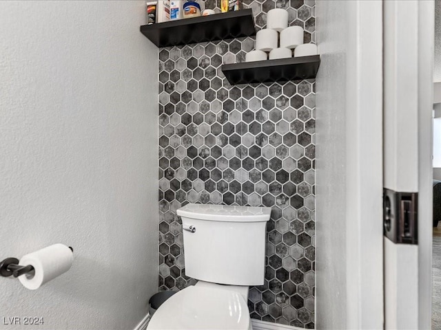 bathroom with toilet