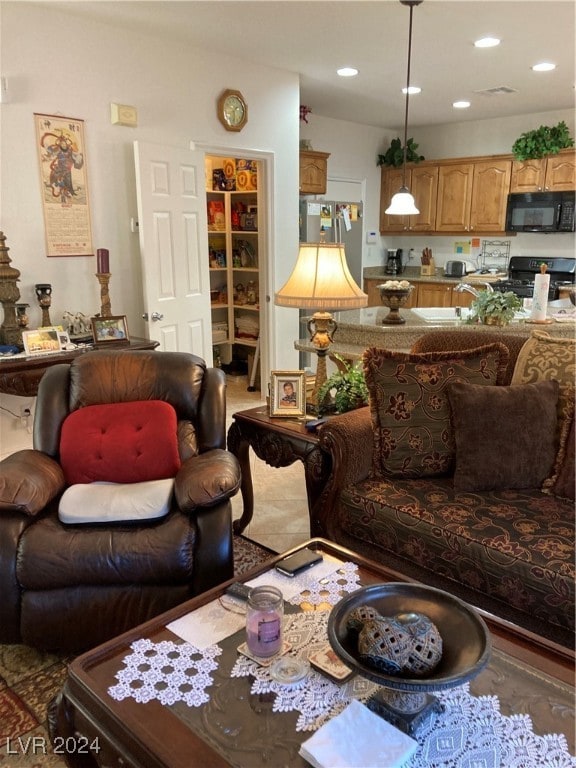 view of living room